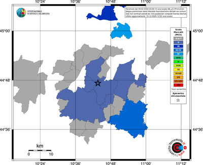 Mappa MCS - territori comuni