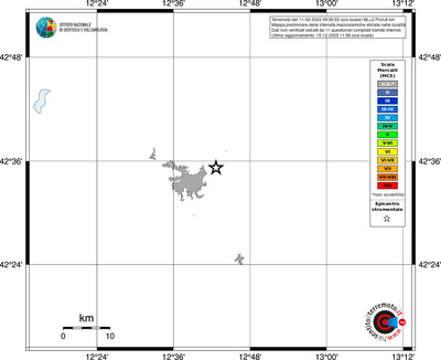 Mappa MCS - territori località
