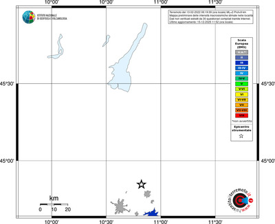 Mappa EMS - territori località