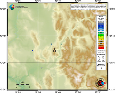 Mappa EMS - località