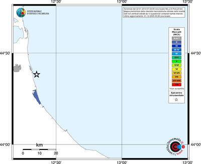 Mappa MCS - territori località