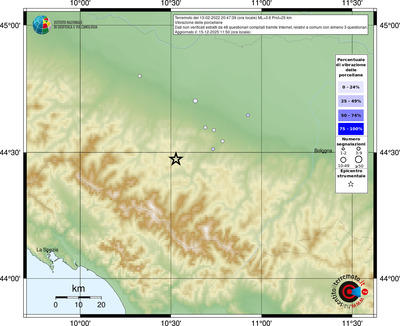 Mappa comuni con almeno 3 questionari