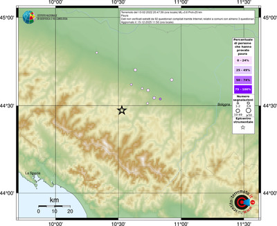 Mappa comuni con almeno 3 questionari