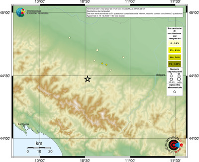 Mappa comuni con almeno 3 questionari