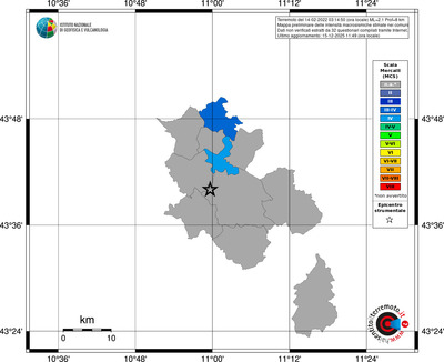Mappa MCS - territori comuni