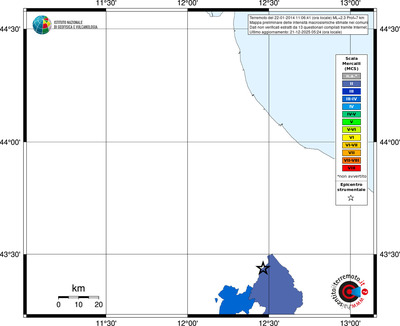 Mappa MCS - territori comuni