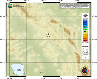 Mappa EMS - località
