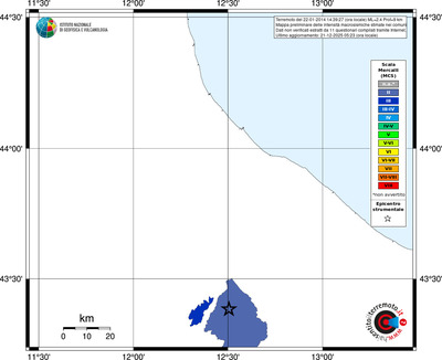 Mappa MCS - territori comuni