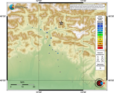 Mappa EMS - località