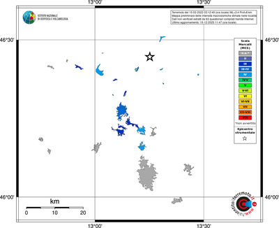 Mappa MCS - territori località