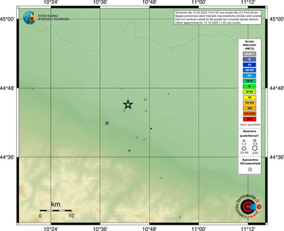Mappa MCS - località