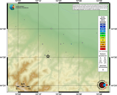 Mappa MCS - comuni
