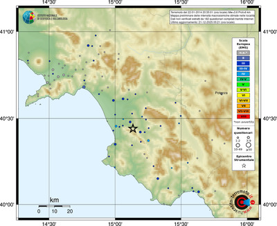 Mappa EMS - località