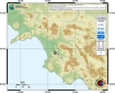 Mappa comuni con almeno 3 questionari