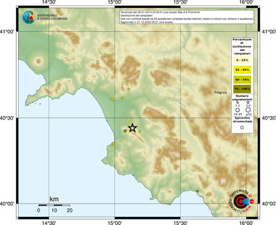 Mappa comuni con almeno 3 questionari