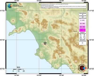 Mappa comuni con almeno 3 questionari