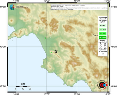 Mappa comuni con almeno 3 questionari