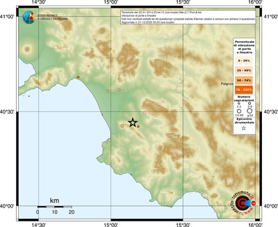 Mappa comuni con almeno 3 questionari