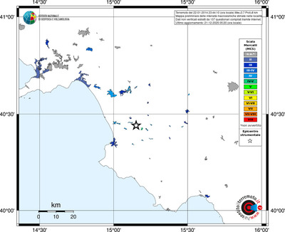 Mappa MCS - territori località