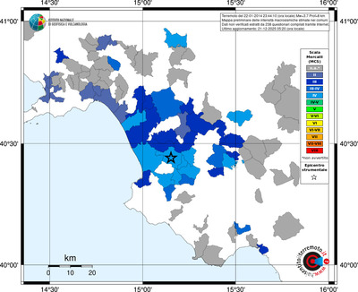 Mappa MCS - territori comuni