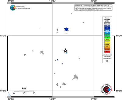 Mappa MCS - territori località