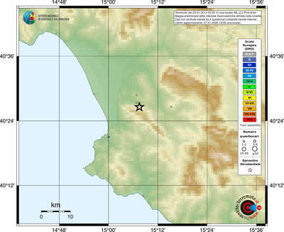 Mappa EMS - località