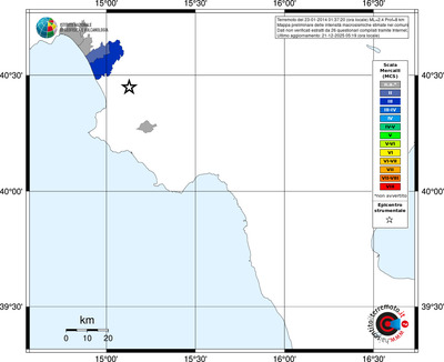 Mappa MCS - territori comuni
