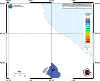Mappa MCS - territori comuni