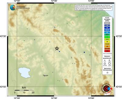 Mappa EMS - località