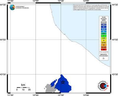 Mappa EMS - territori comuni