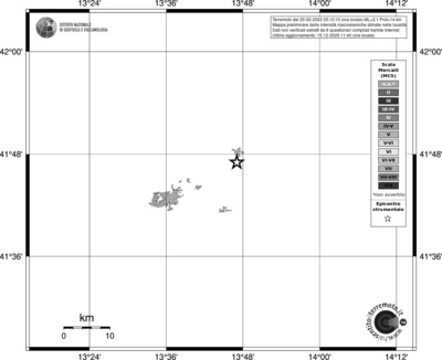 Mappa MCS - territori località