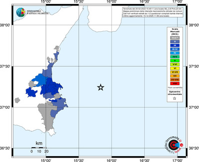 Mappa MCS - territori comuni
