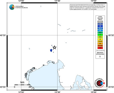 Mappa MCS - territori località