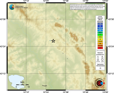 Mappa MCS - località