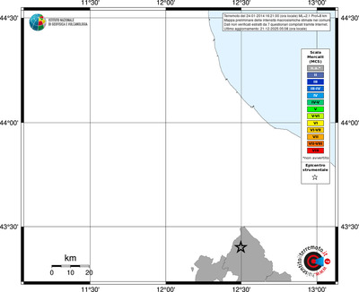 Mappa MCS - territori comuni