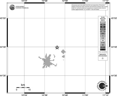 Mappa MCS - territori località