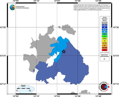 Mappa MCS - territori comuni