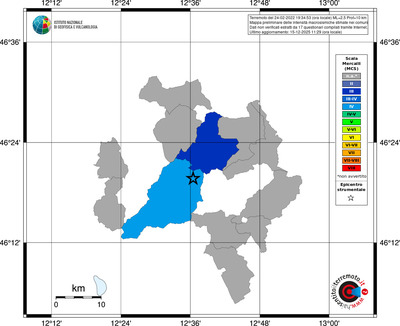 Mappa MCS - territori comuni