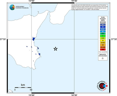 Mappa EMS - territori località
