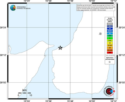 Mappa EMS - territori località