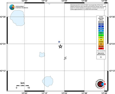 Mappa MCS - territori località