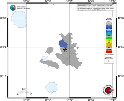 Mappa MCS - territori comuni