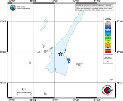 Mappa MCS - territori località