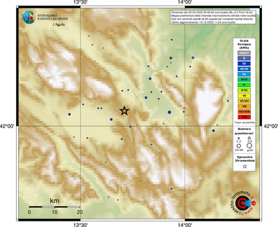 Mappa EMS - località