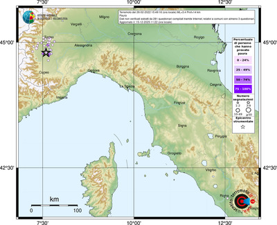 Mappa comuni con almeno 3 questionari