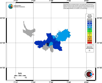 Mappa MCS - territori comuni