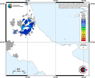 Mappa EMS - territori comuni