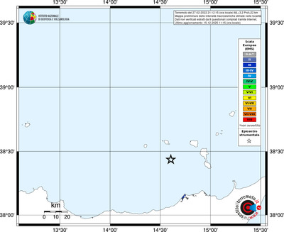 Mappa EMS - territori località