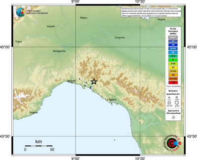Mappa EMS - località