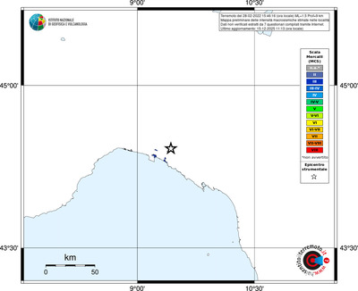 Mappa MCS - territori località